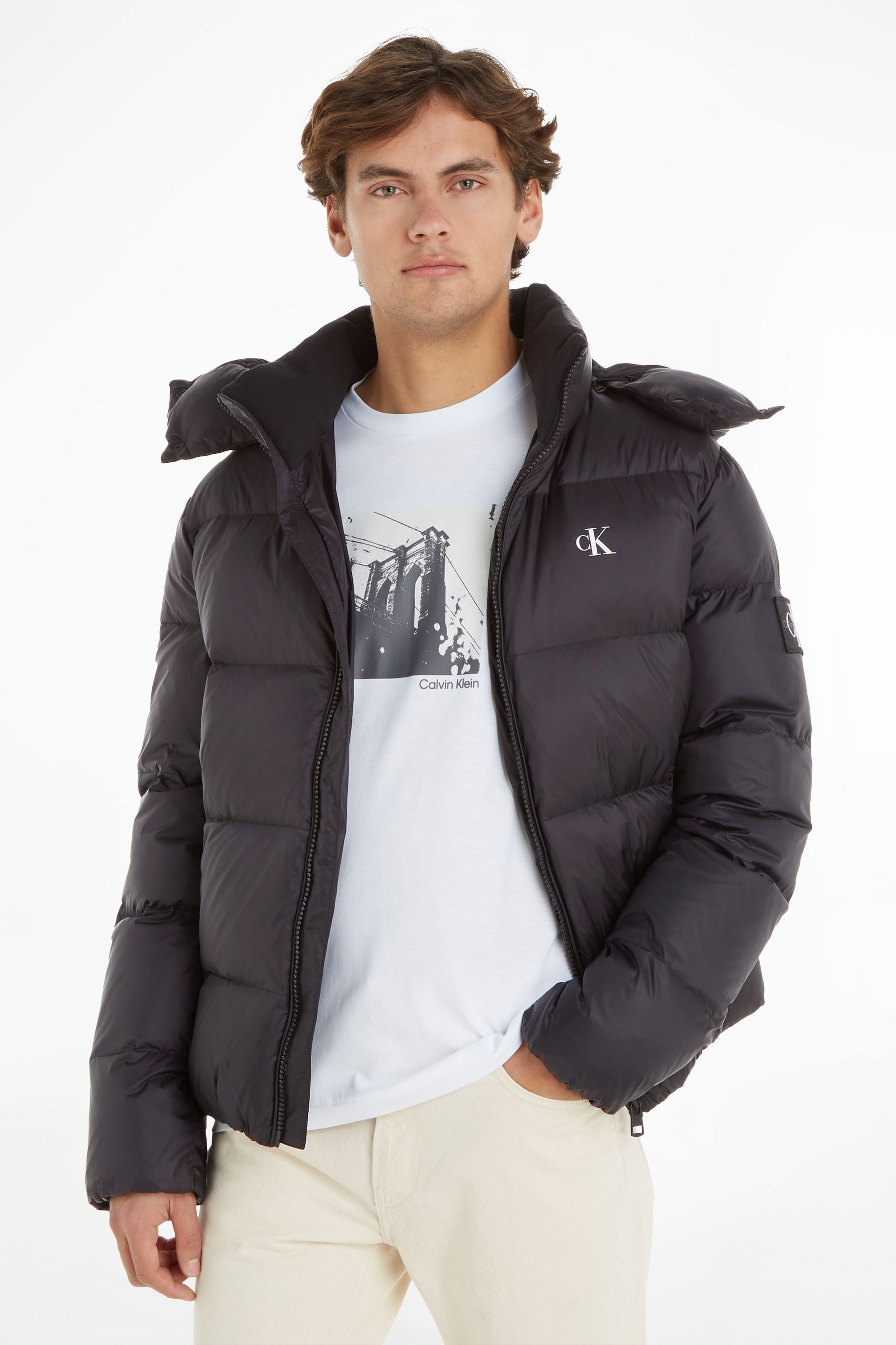 Buy Calvin Klein Jeans Essential Down Jacket from Next Luxembourg