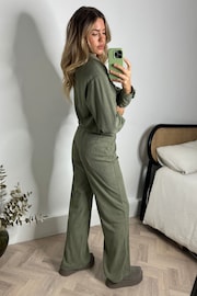 Style Cheat Green Lottie Corduroy Trousers - Image 2 of 5