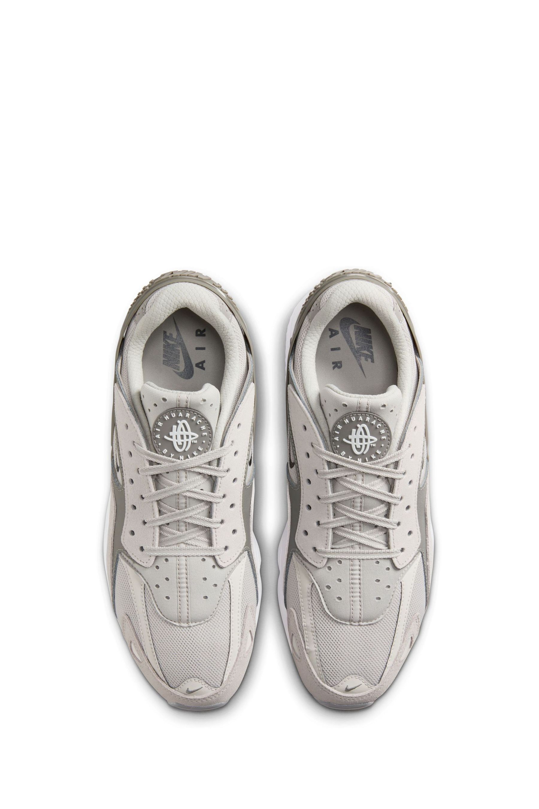 Huarache grey white best sale
