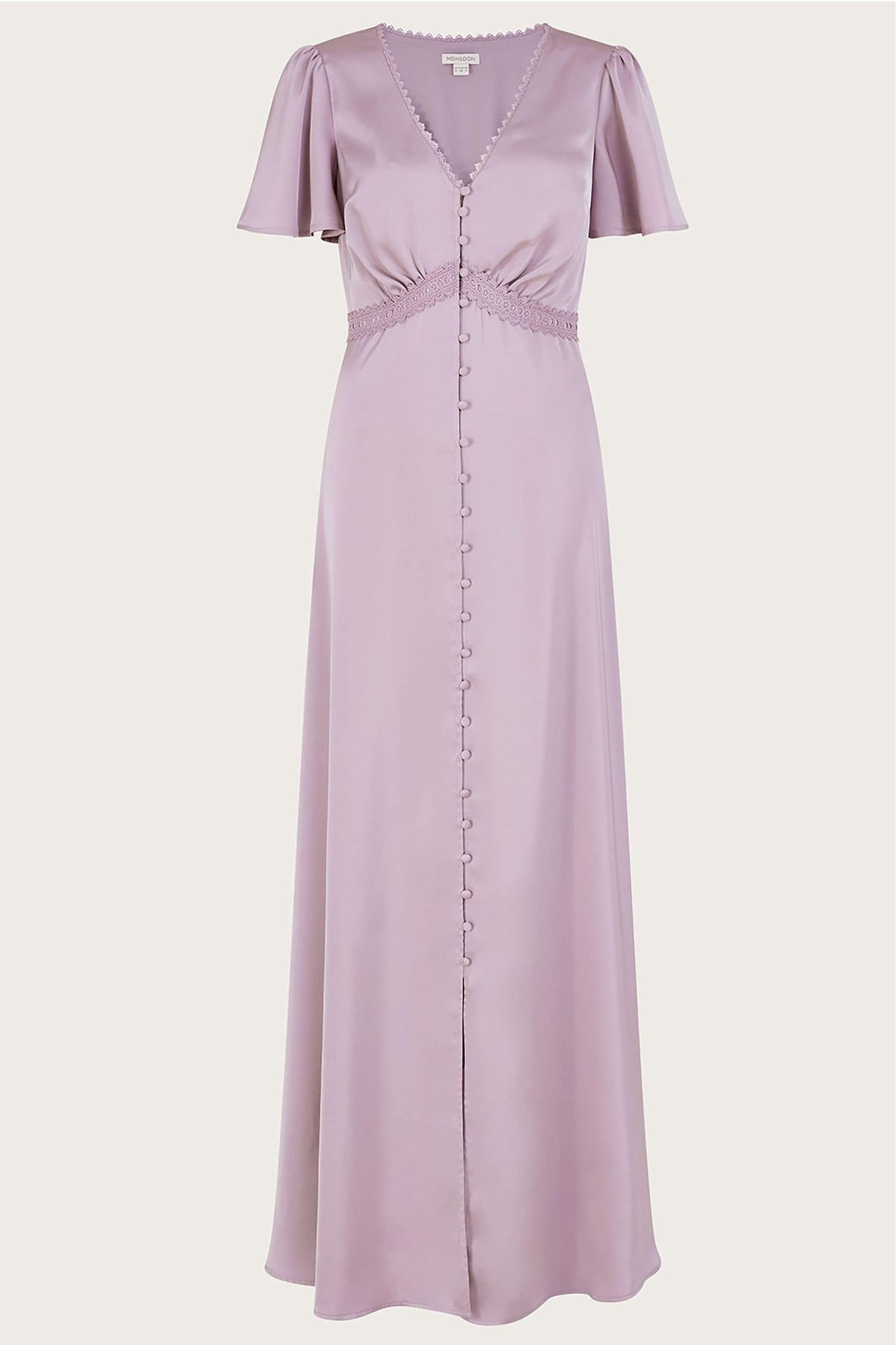 Monsoon purple bridesmaid dresses cheap
