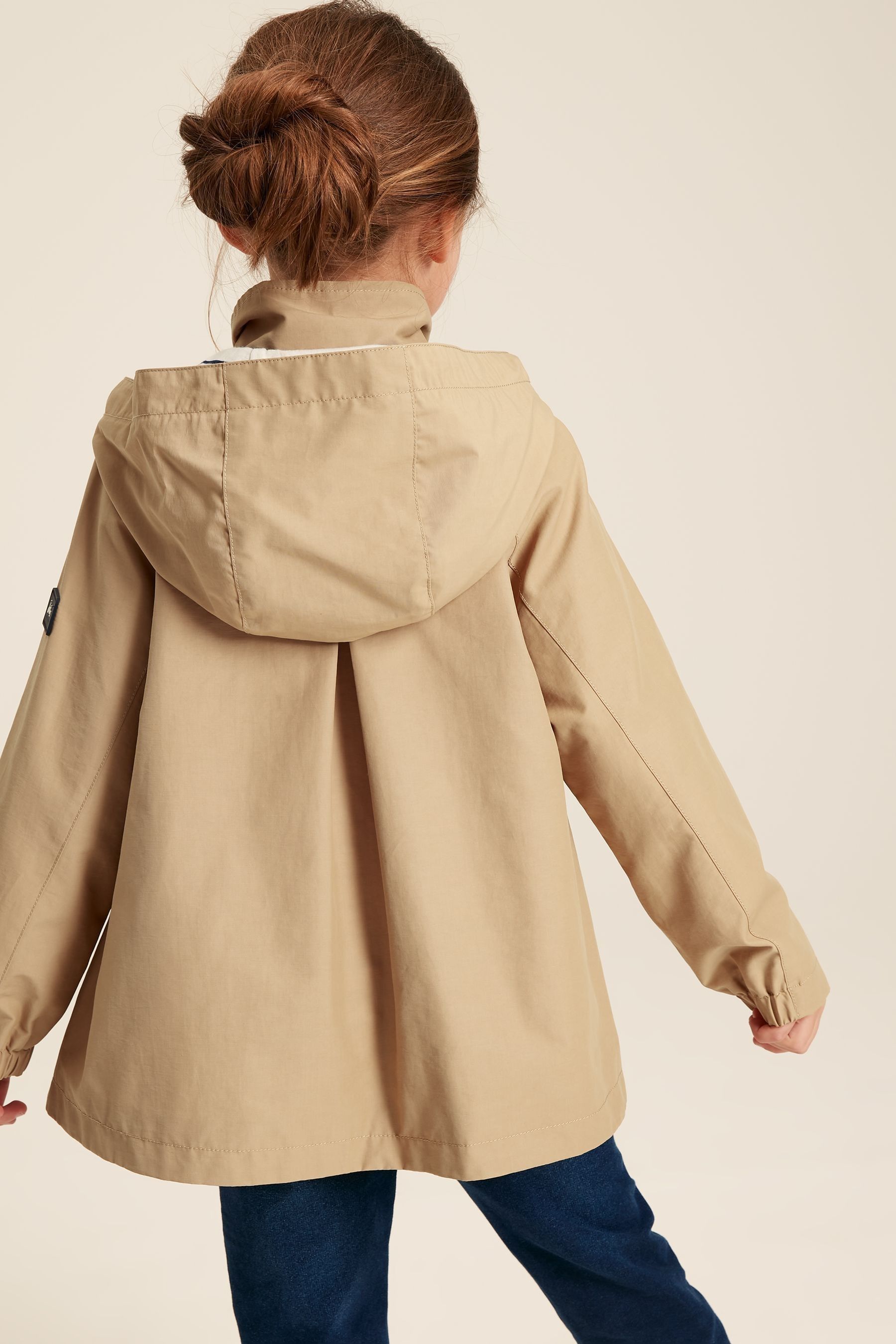 Buy Joules Girls Meadow Stone Lightweight Waterproof Raincoat With Hood from Next Armenia