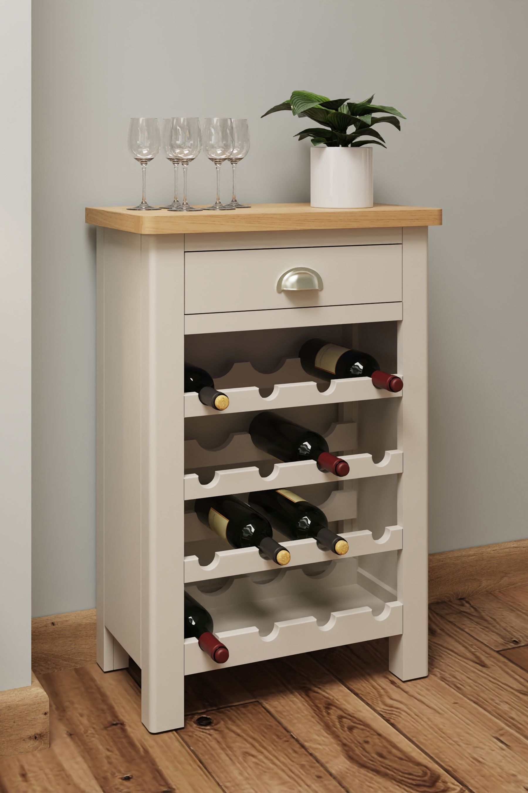Wine clearance racks next