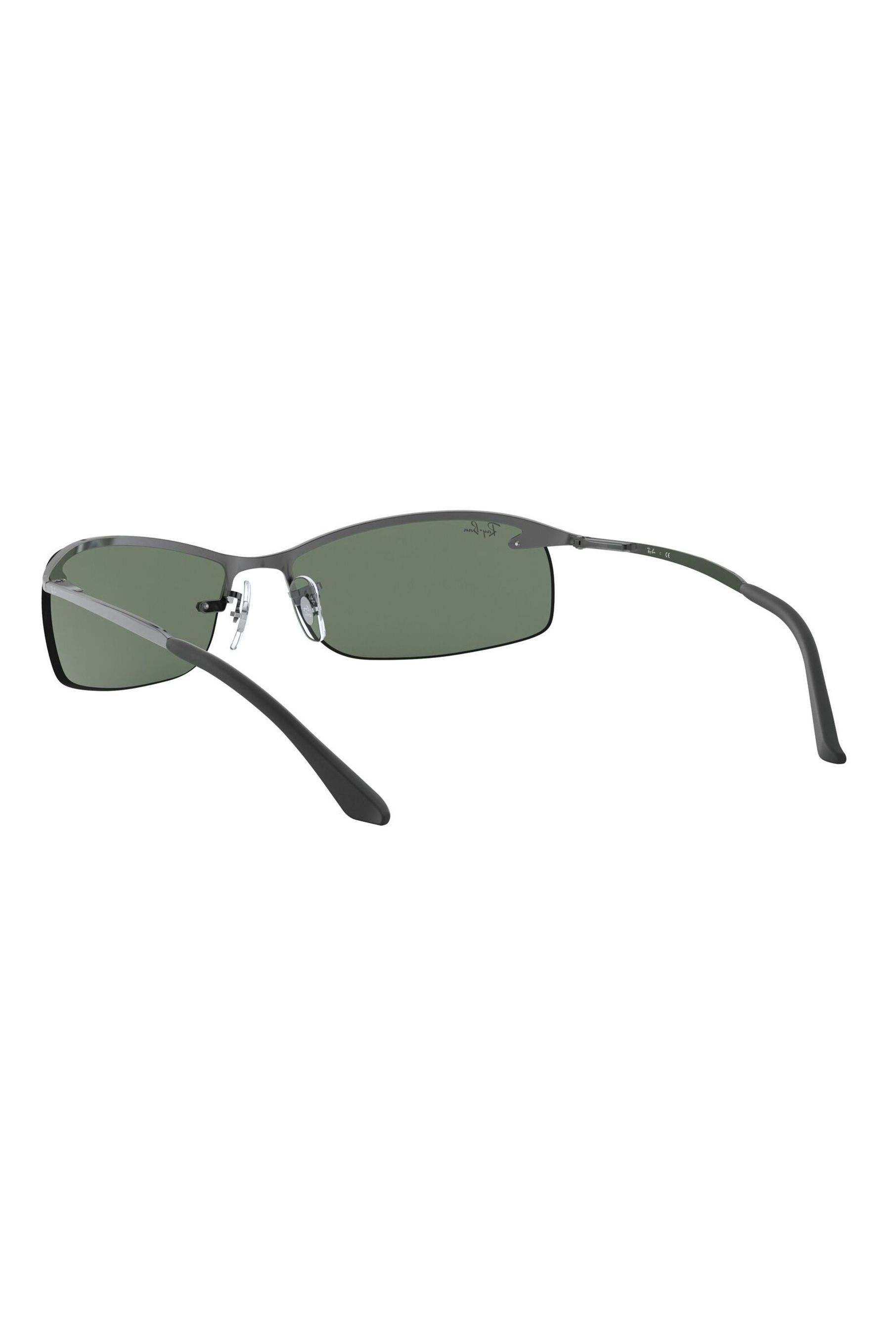 Ray Ban RB3183 Semi Rimless Sunglasses