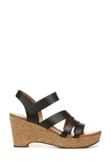 Naturalizer Cynthia Wedge Leather Sandals