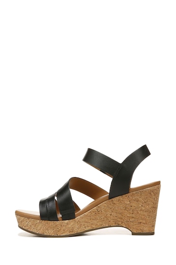 Naturalizer Cynthia Wedge Leather Sandals