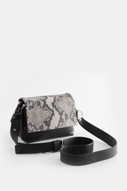 Snake Leather Orb Cross- Body Bag - Image 2 of 6