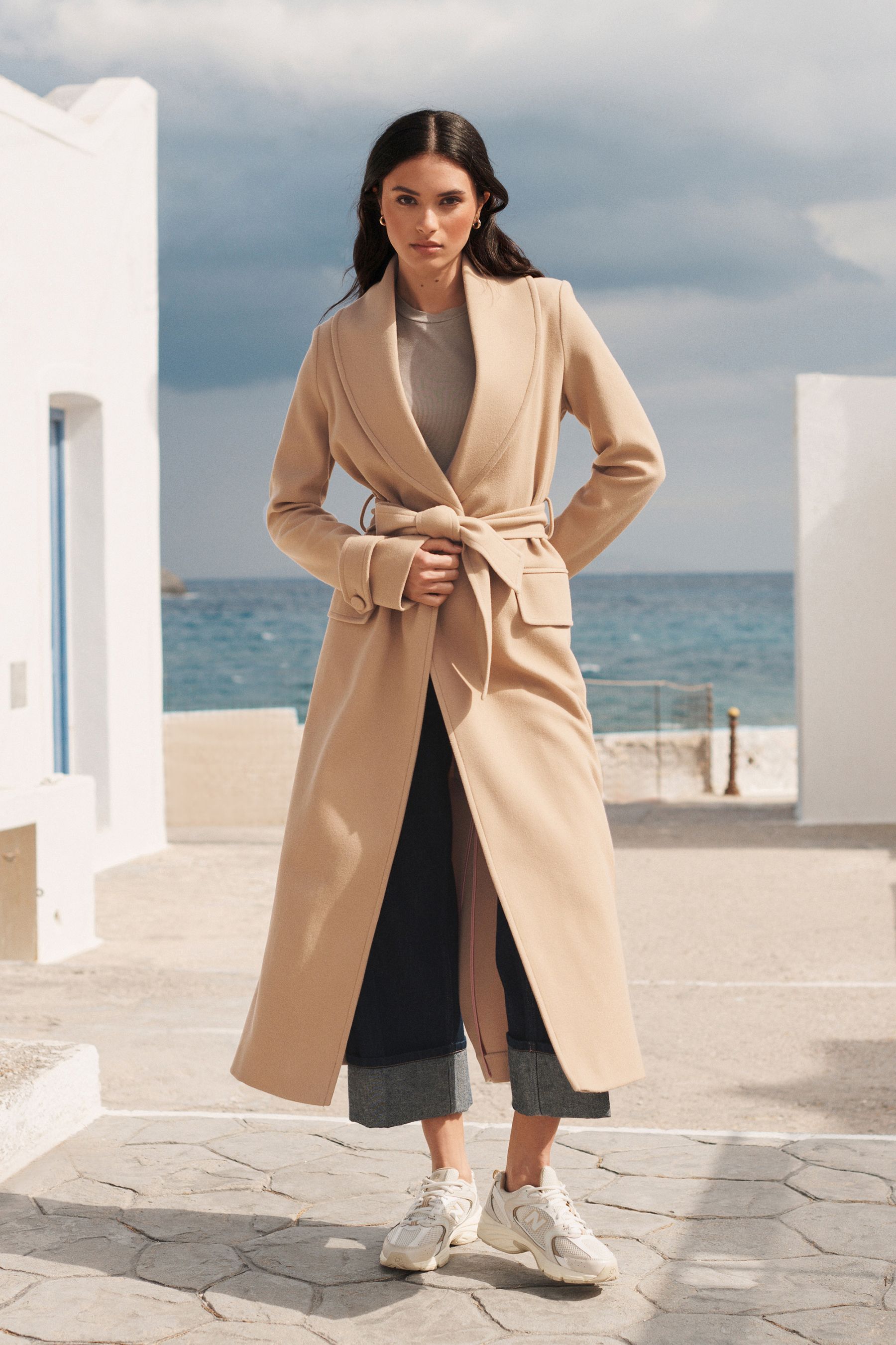 Next camel coat on sale