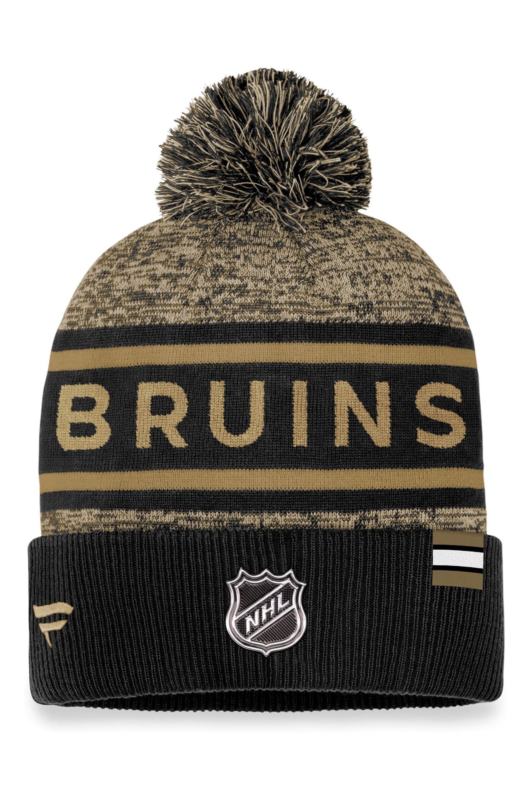 Bruins pom pom hat sales