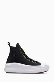 Converse Black Velvet Move Youth Trainers - Image 1 of 14