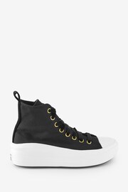 Converse Black Velvet Move Youth Trainers - Image 3 of 14