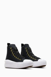 Converse Black Velvet Move Youth Trainers - Image 4 of 14