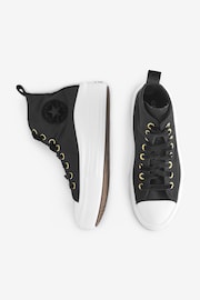 Converse Black Velvet Move Youth Trainers - Image 8 of 14