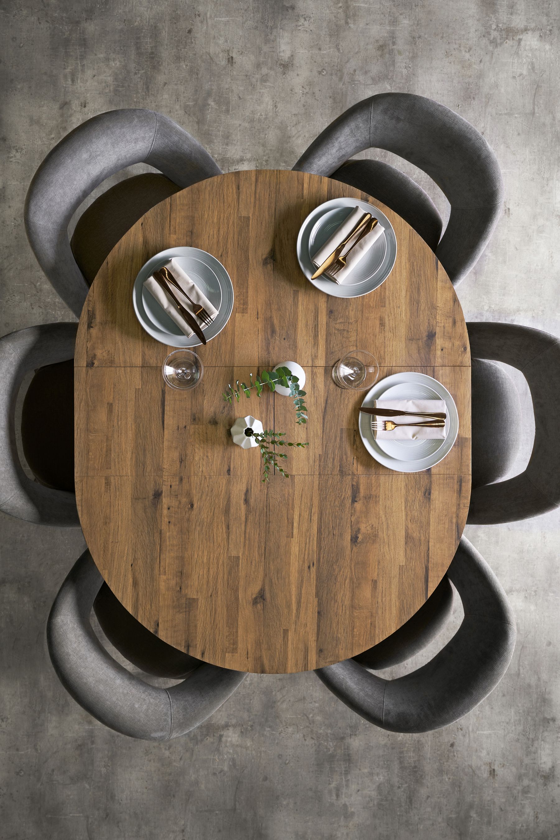Bronx 4 seater round dining new arrivals table
