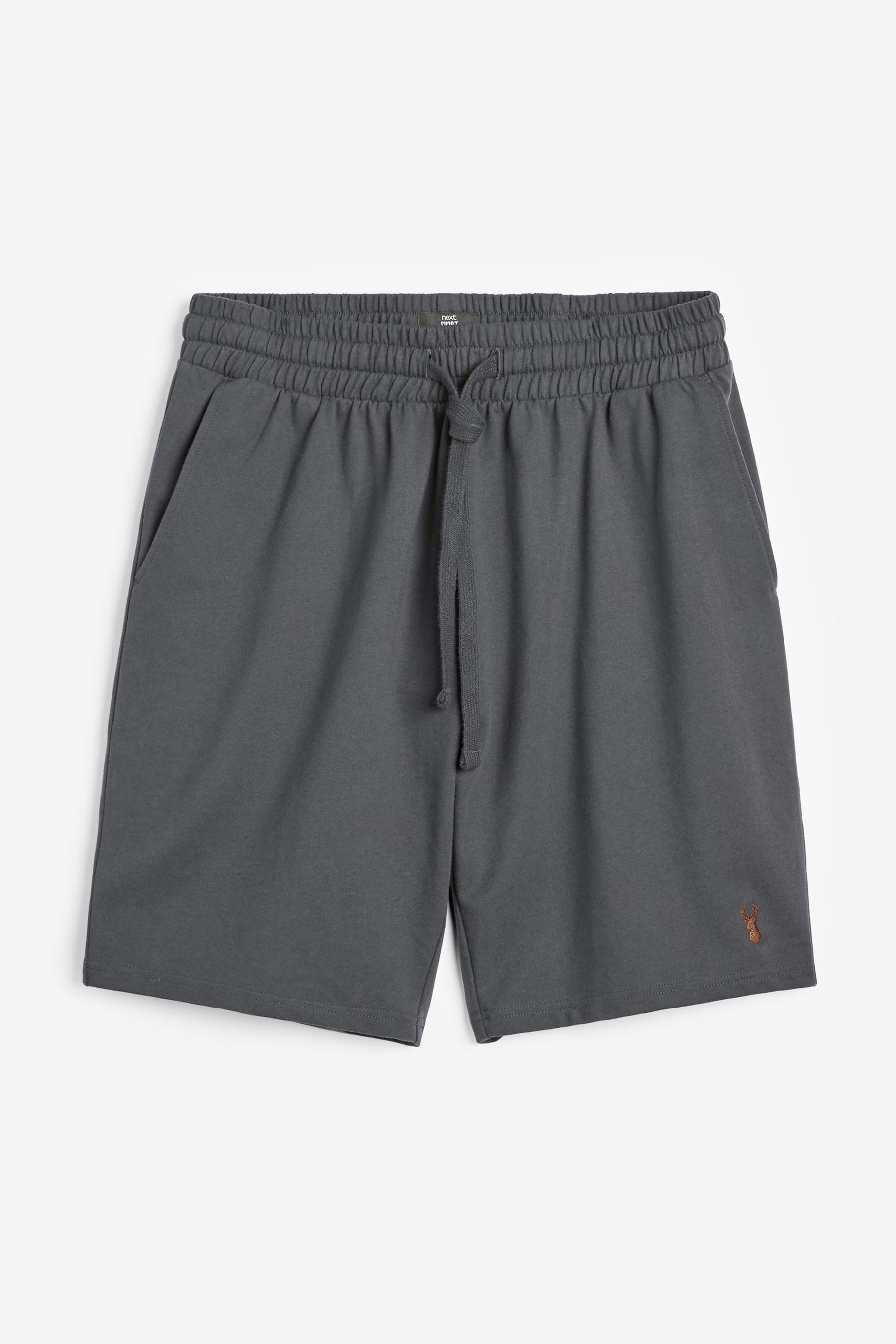 Dark grey jogger shorts online