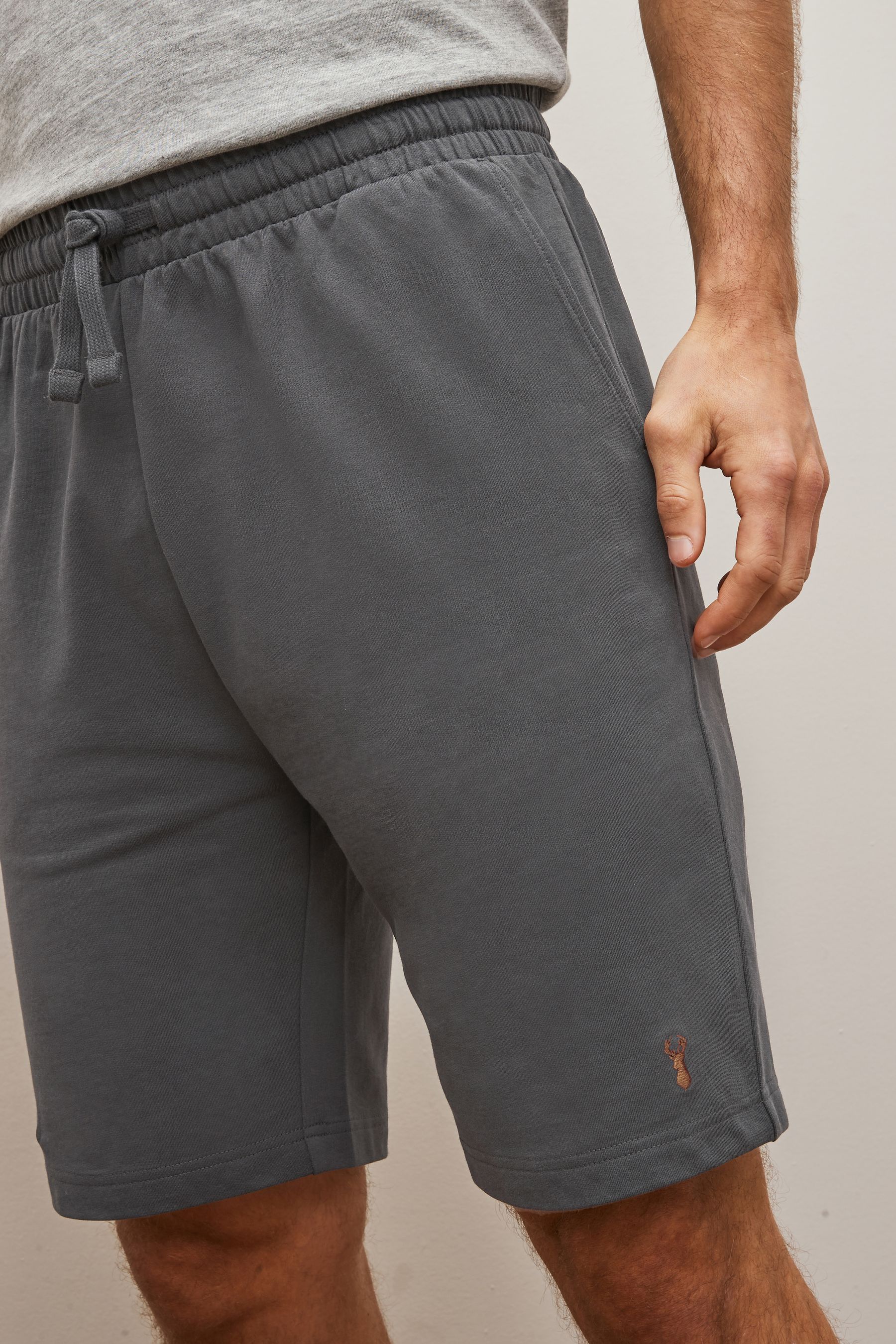 Jogger shorts grey hotsell