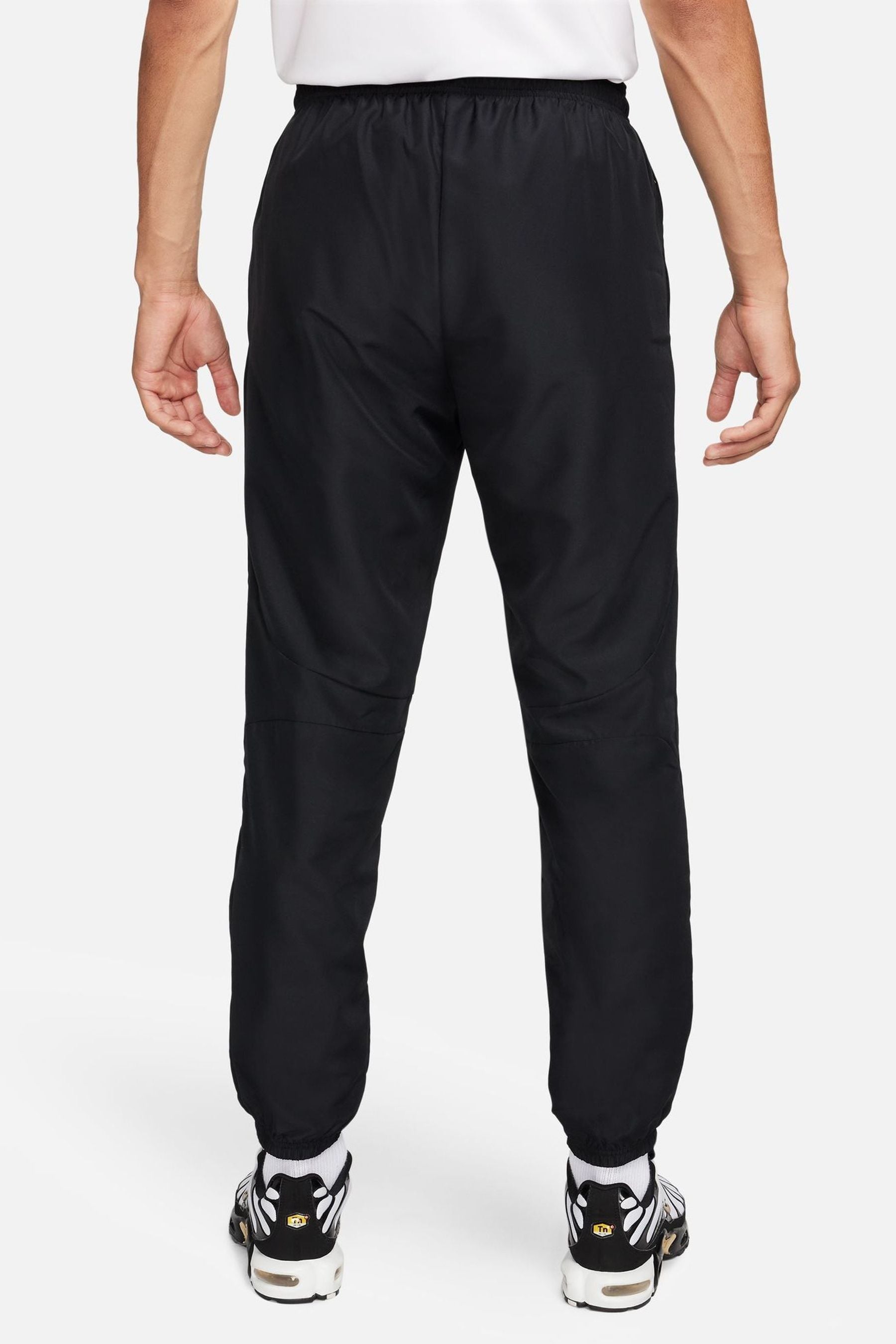 Nike football academy tapered joggers in black clearance