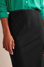 Boden Black Stretch-Jersey Midi Skirt - Image 4 of 5