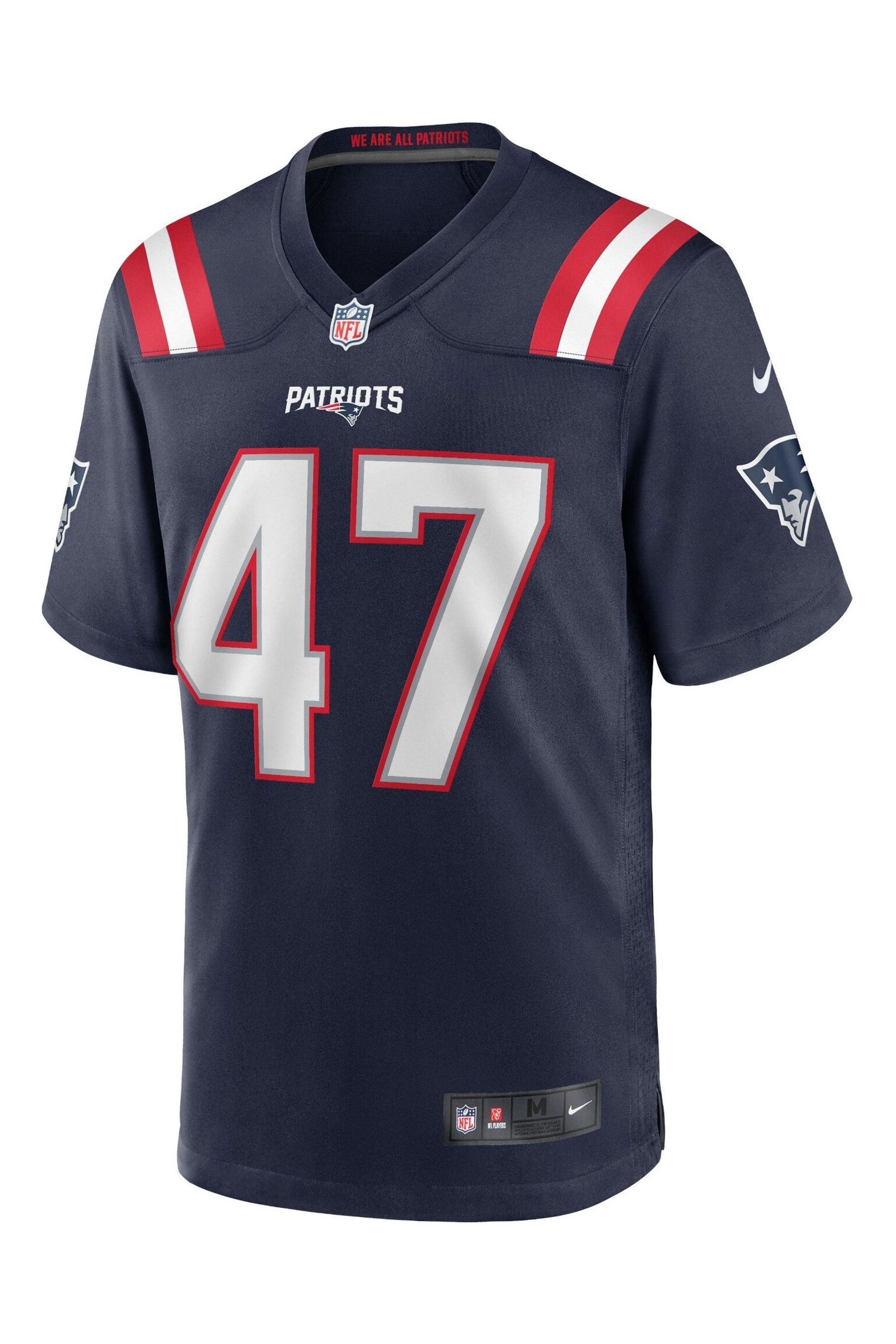 Authentic hot sale patriots jersey