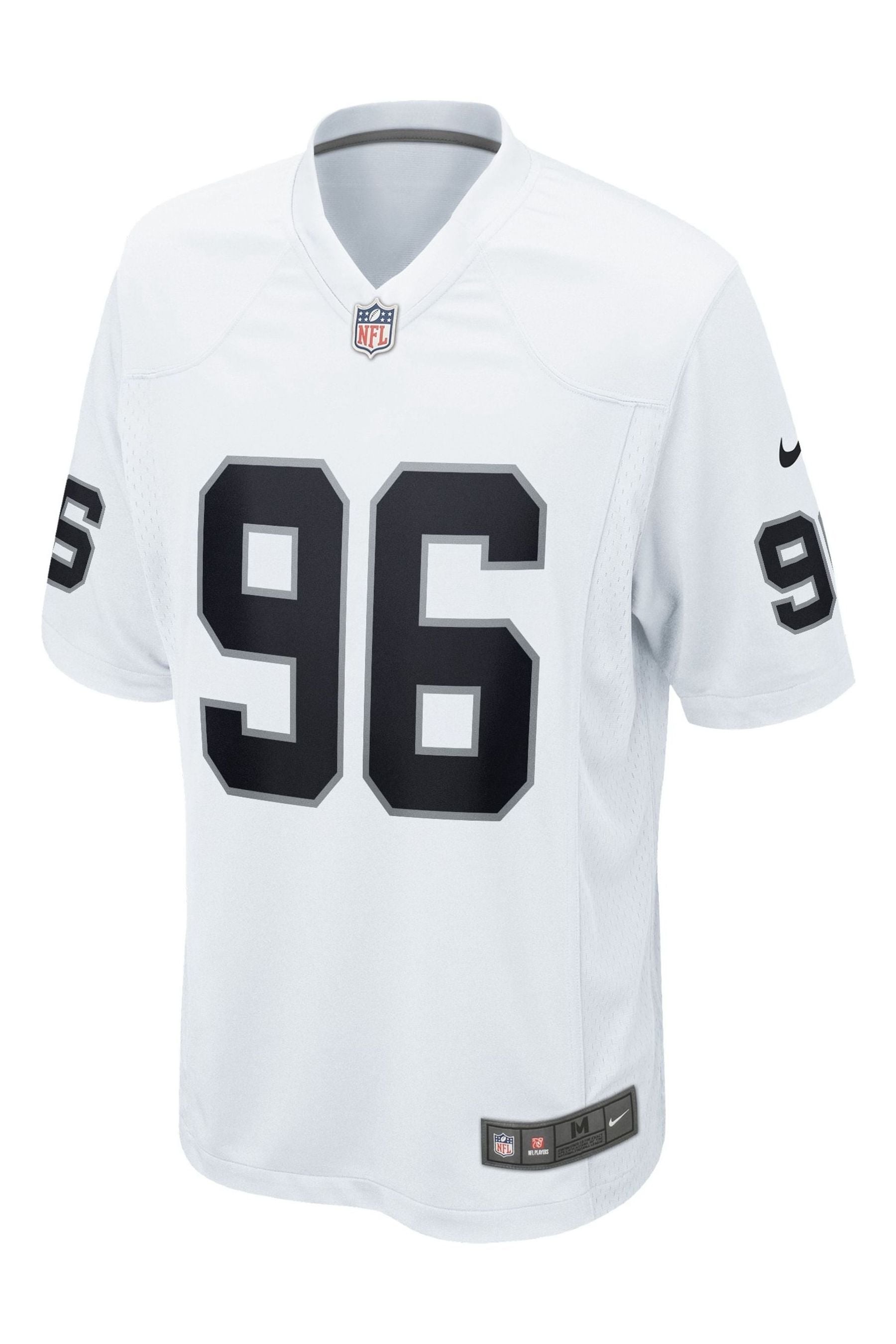 Buy Nike White NFL Las Vegas Raiders Road Game Jersey Clelin Ferrell from the Next UK online shop