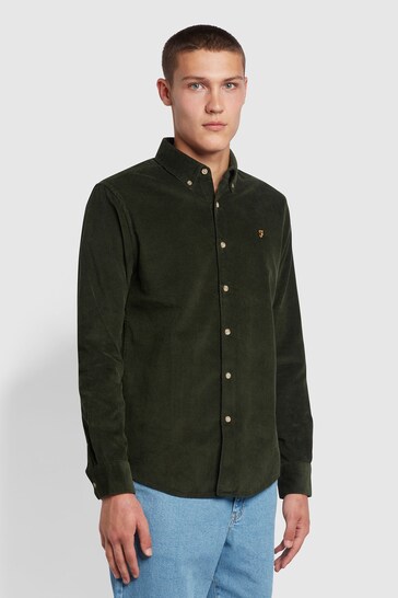 Farah Bowery Corduroy Long Sleeve Shirt