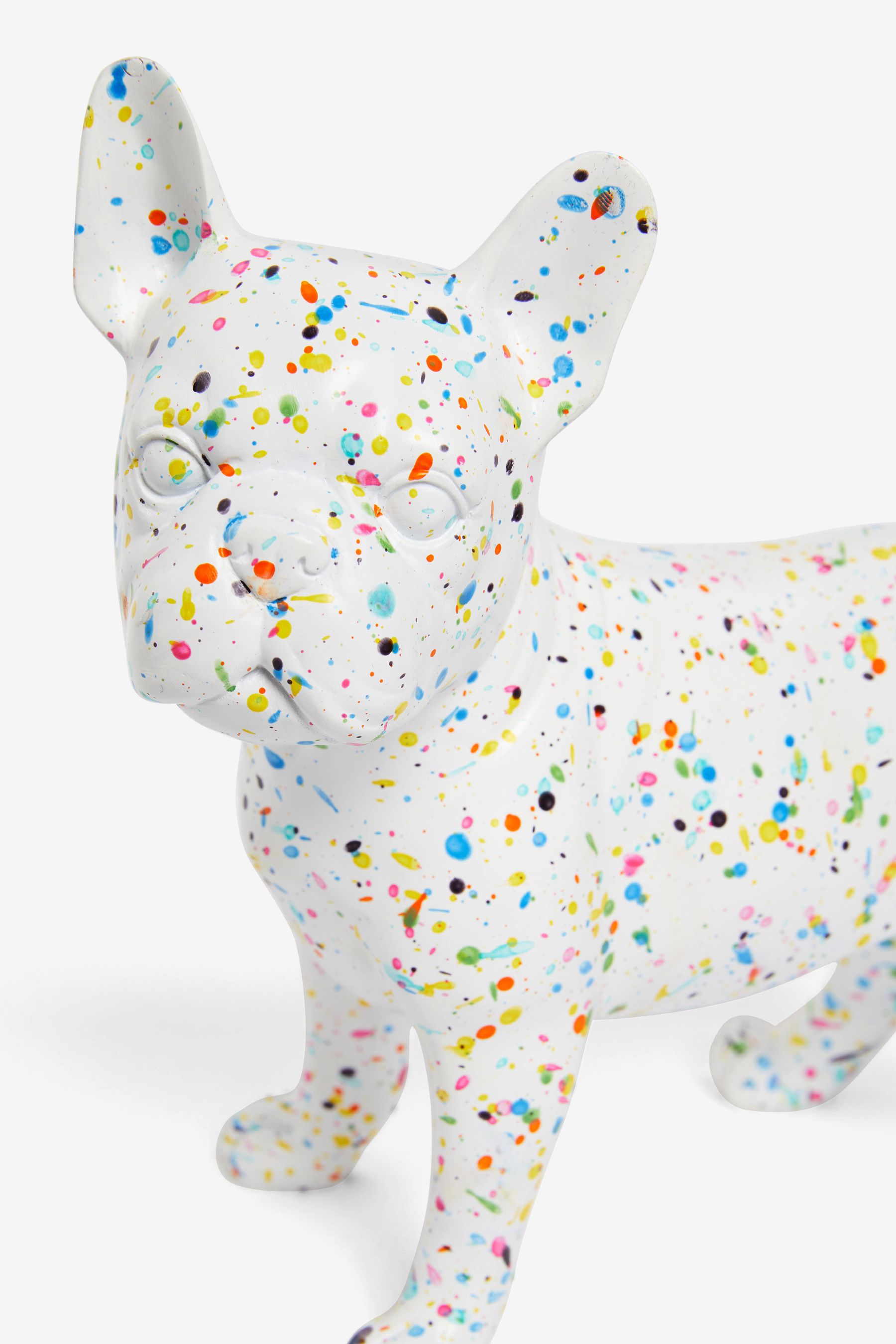Buy Multi Frankie the French Bulldog Ornament from Next Luxembourg
