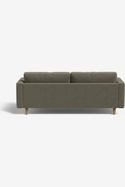 MADE.COM Cotton Weave Dark Olive Scott 3 Seater Sofa - Image 2 of 4