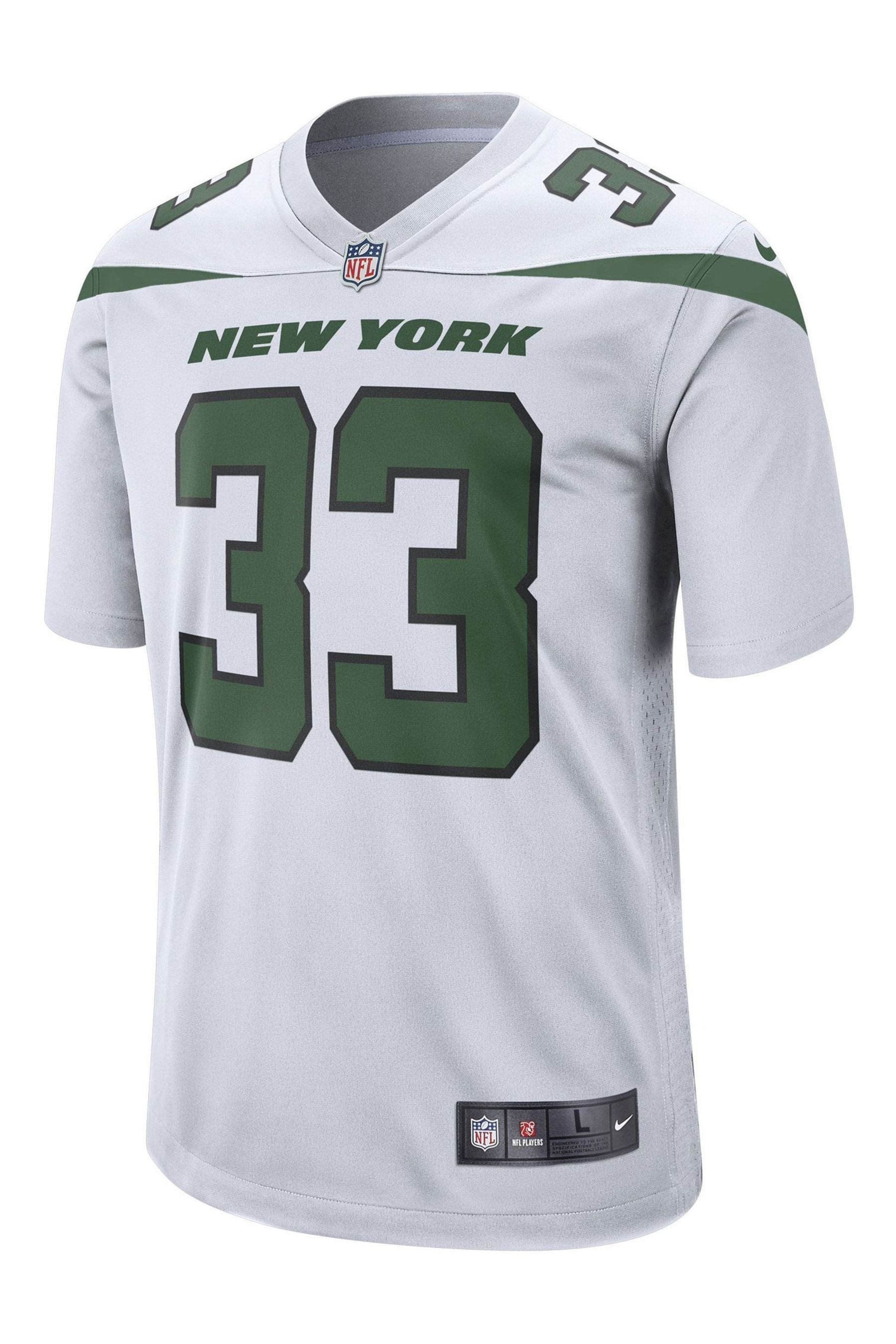 Buy Nike White NFL New York Jets Road Game Jersey Jamal Adams from the Next UK online shop