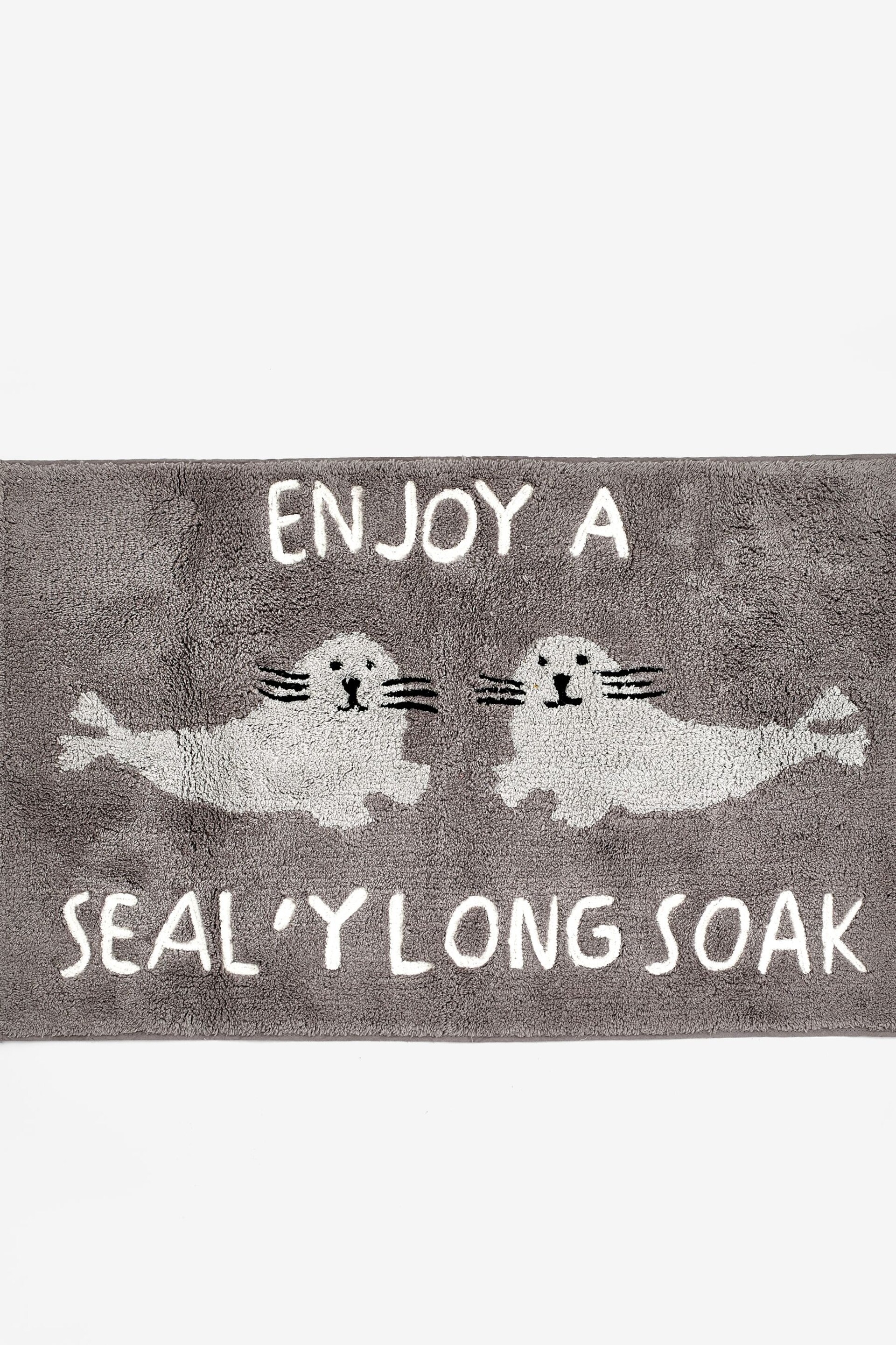 Grey Seal Bath Mat - Image 4 of 4