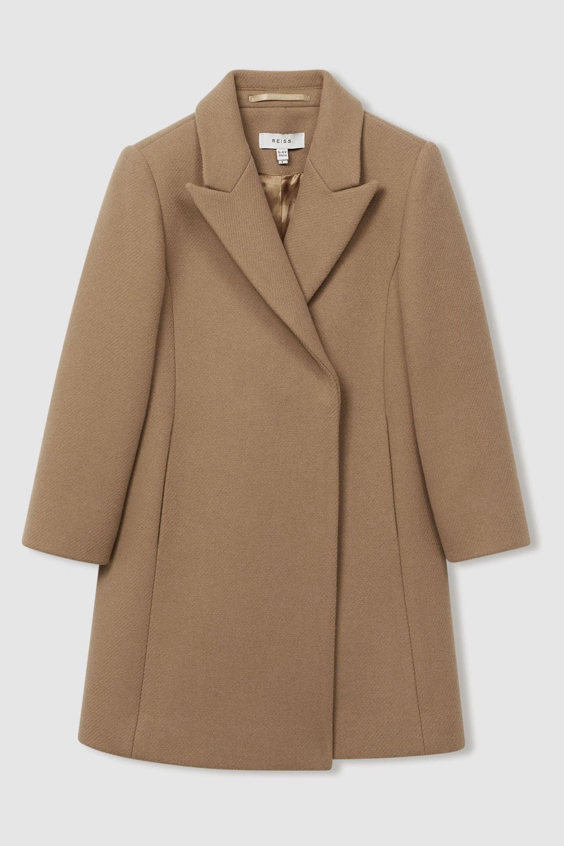H&m wool blend coat camel clearance