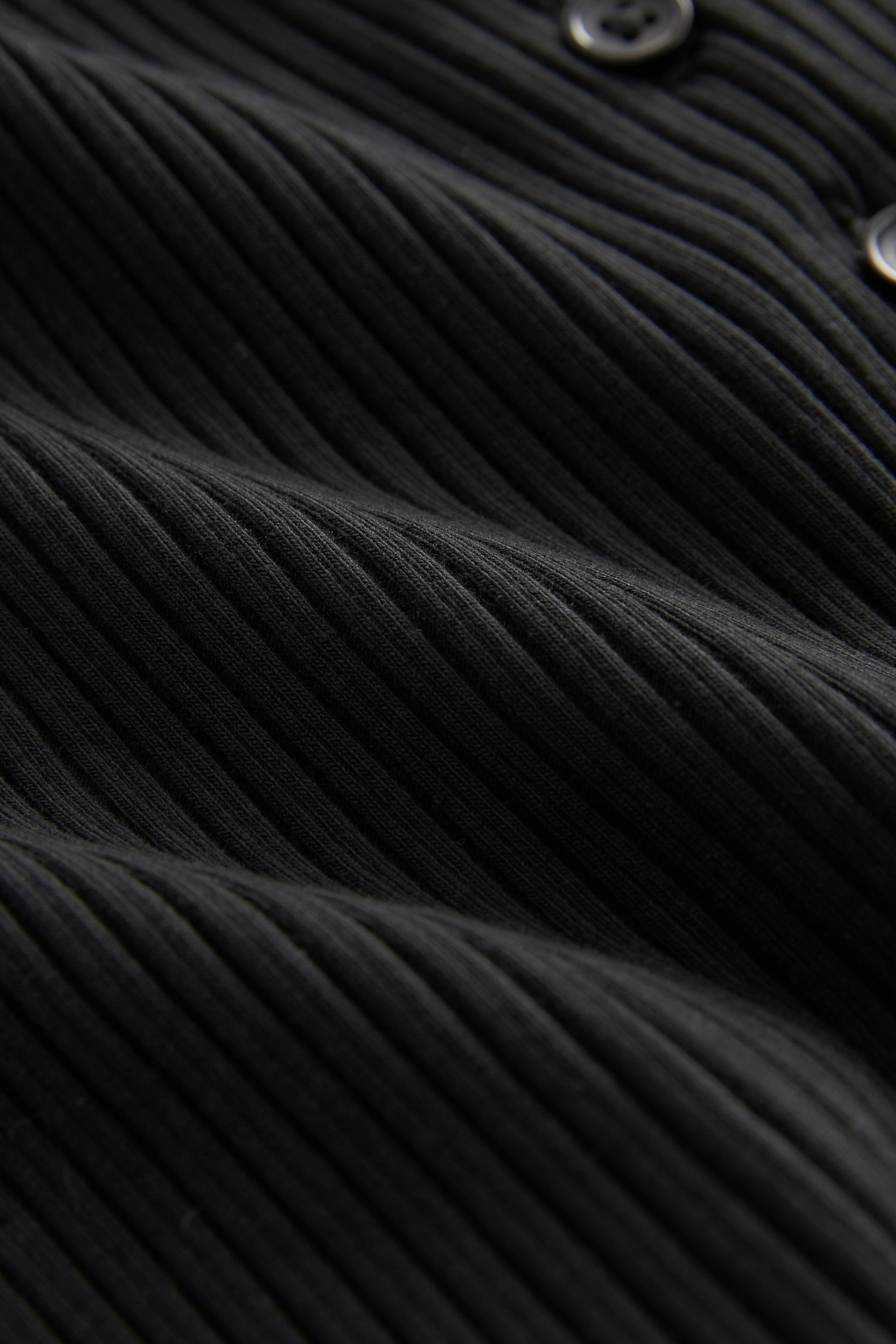 Black Ribbed Waistcoat - Image 7 of 7
