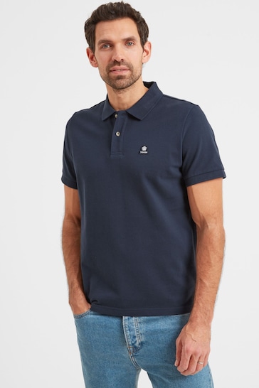 Polo Ralph Lauren Bayport Harrington-Jeansjacke mit Polospieler-Logo in Kramer-Blau