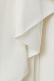 Reiss Ivory Eden High-Low Bridal Skirt - Image 6 of 6