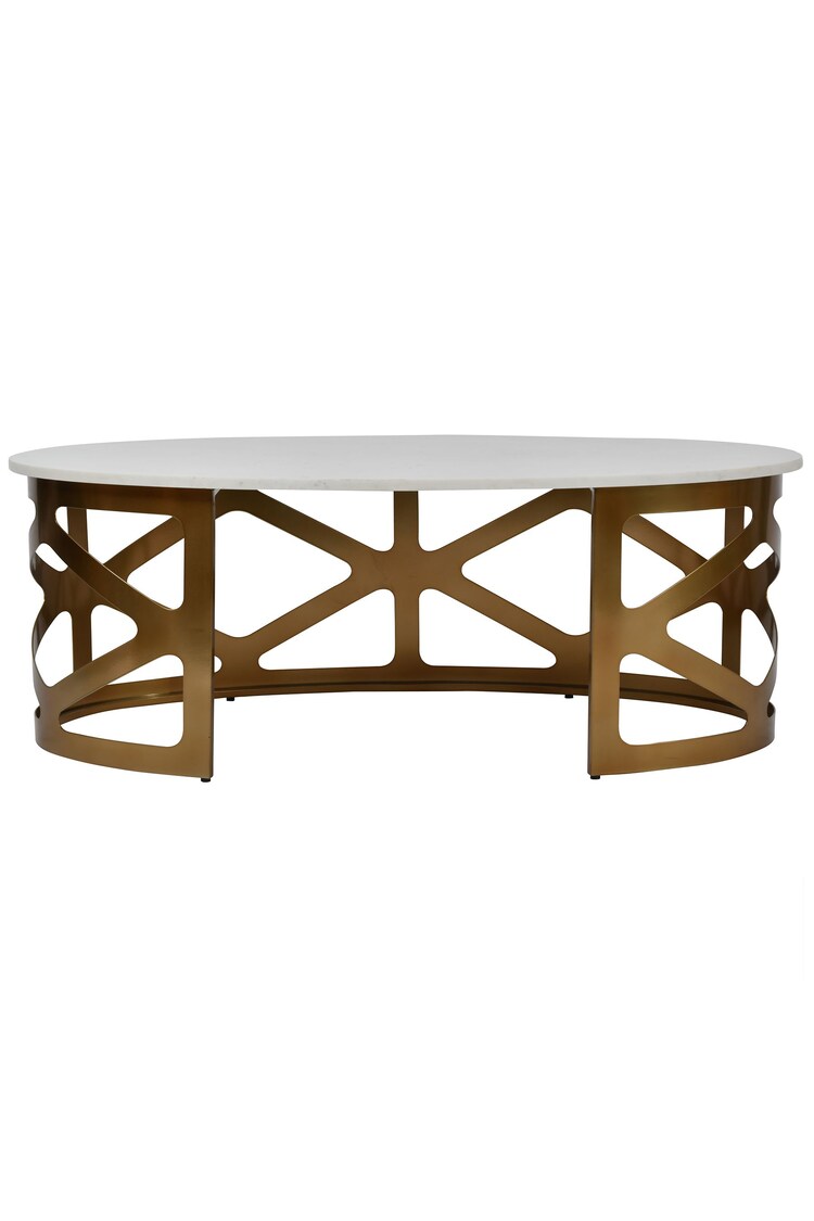 Libra Interiors Bronze Metropolitan Coffee Table - Image 2 of 4