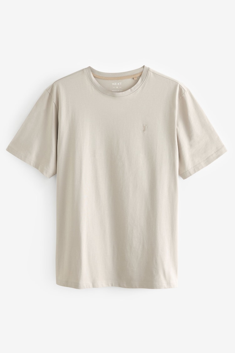 Neutral 100% Cotton T-Shirts 4 Pack - Image 2 of 13