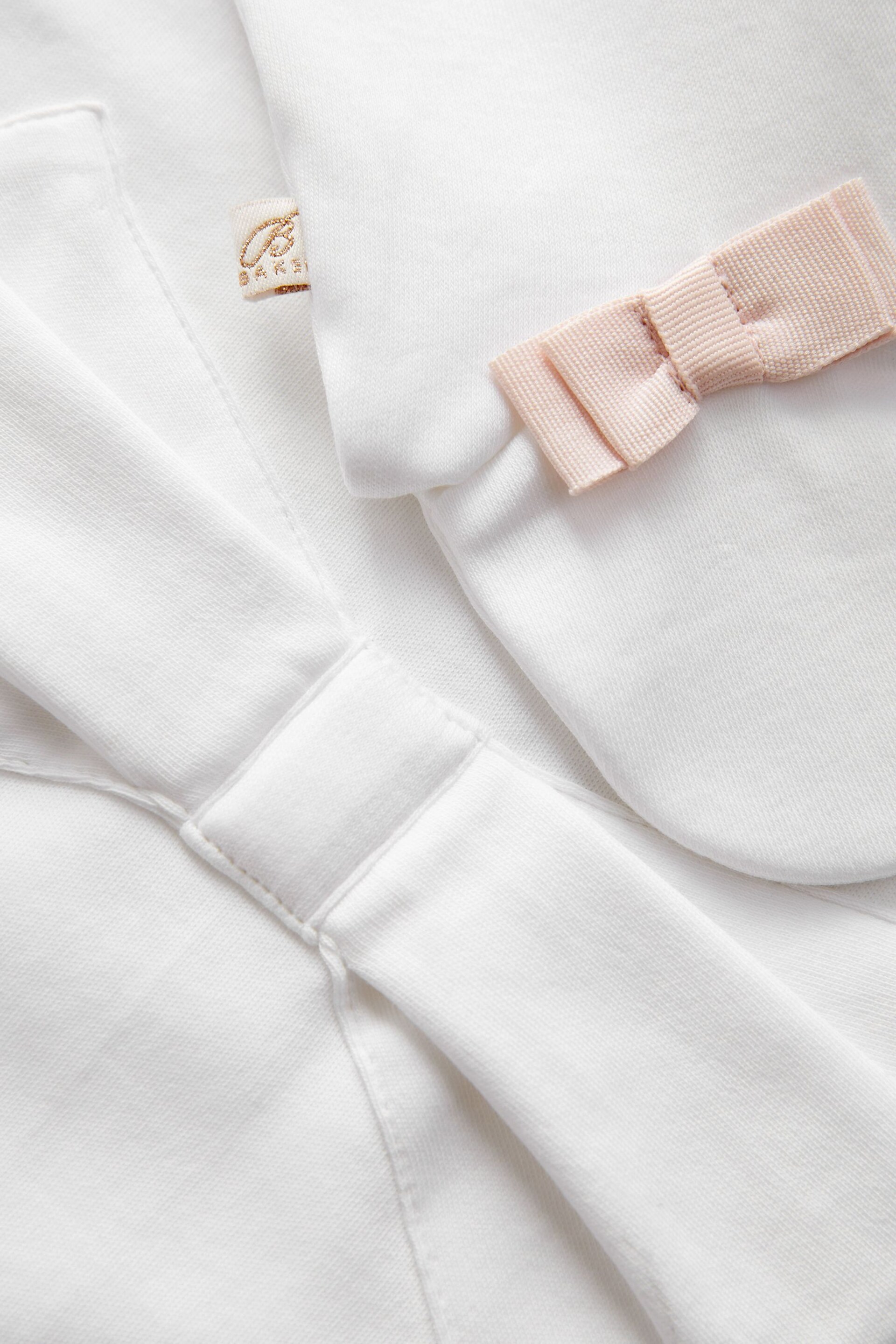 Baker by Ted Baker Babys First Eid Cotton White Sleepsuit - Image 6 of 7