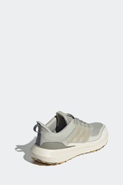adidas Grey/White Ultrabounce TR Bounce Running Trainers - Image 4 of 8