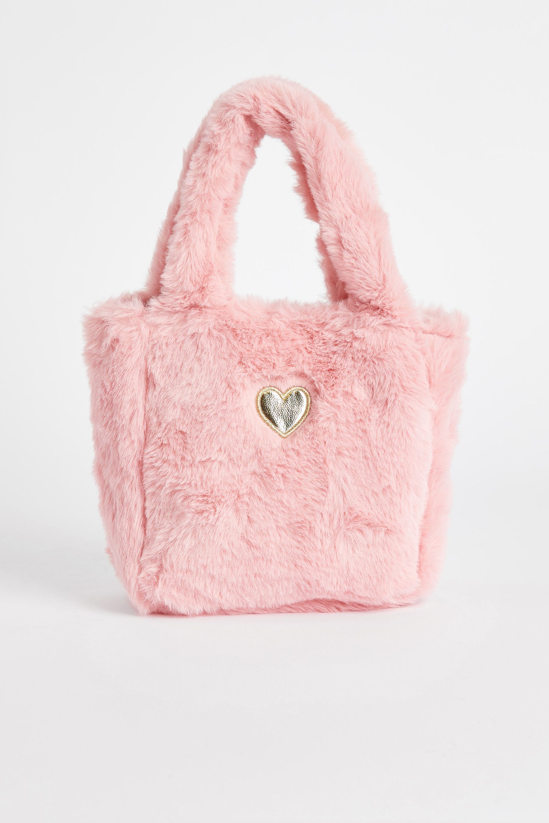 Fur hot sale bucket bag