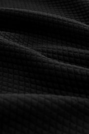 Black Premium Texture Crew Sweatshirt - Image 8 of 8