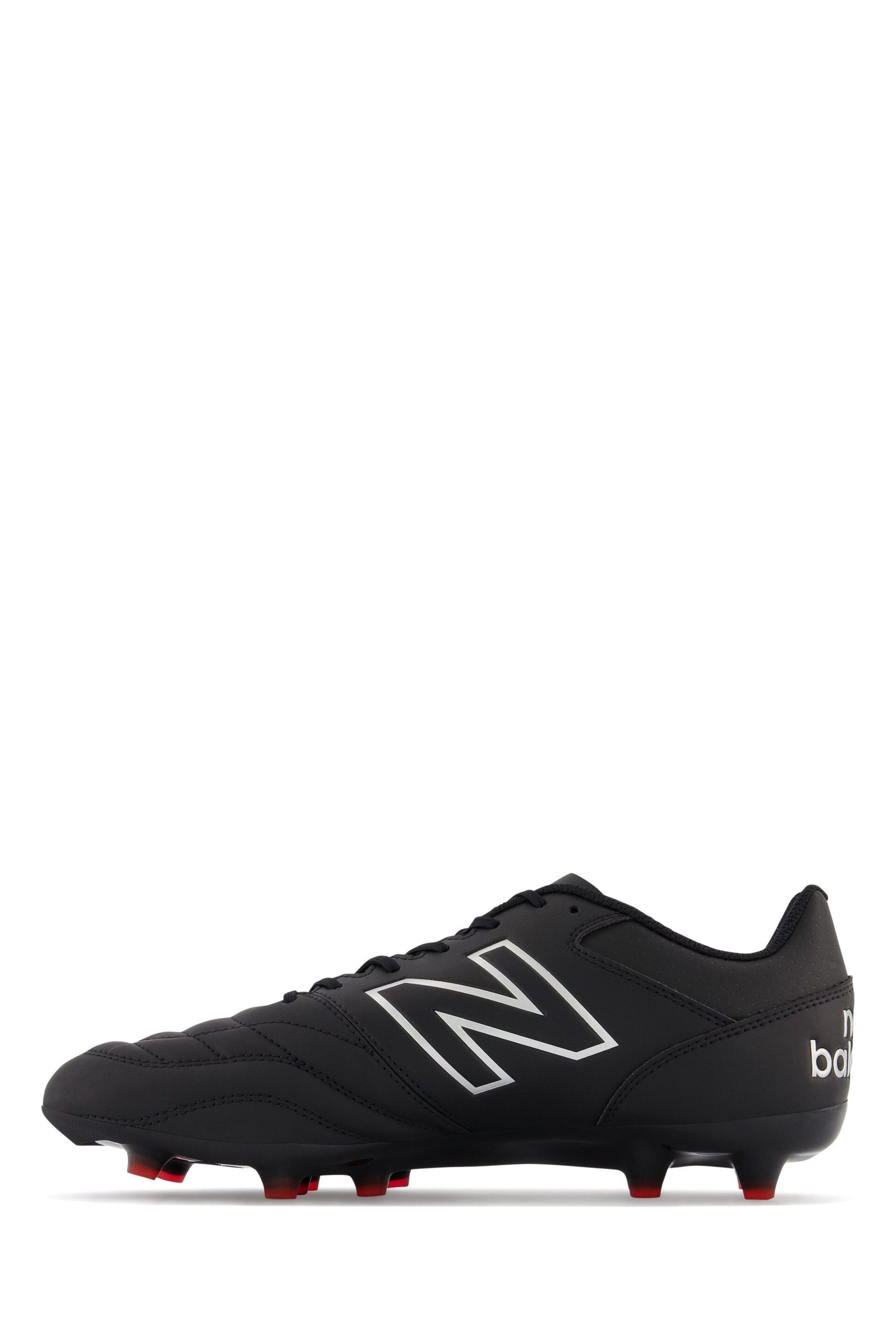 New Balance Black Mens 442 Firm Football Boots - Image 2 of 6
