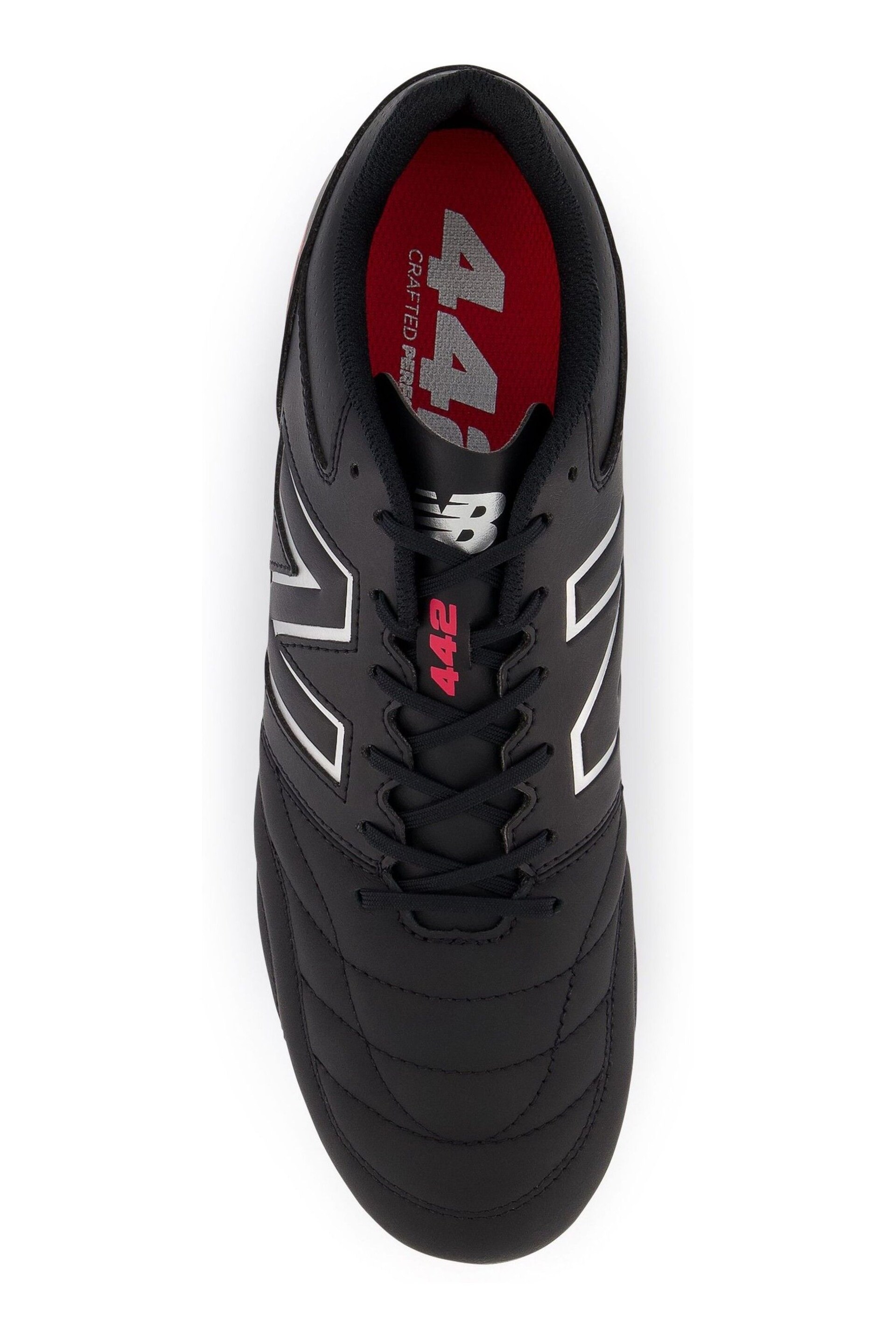 New Balance Black Mens 442 Firm Football Boots - Image 5 of 6