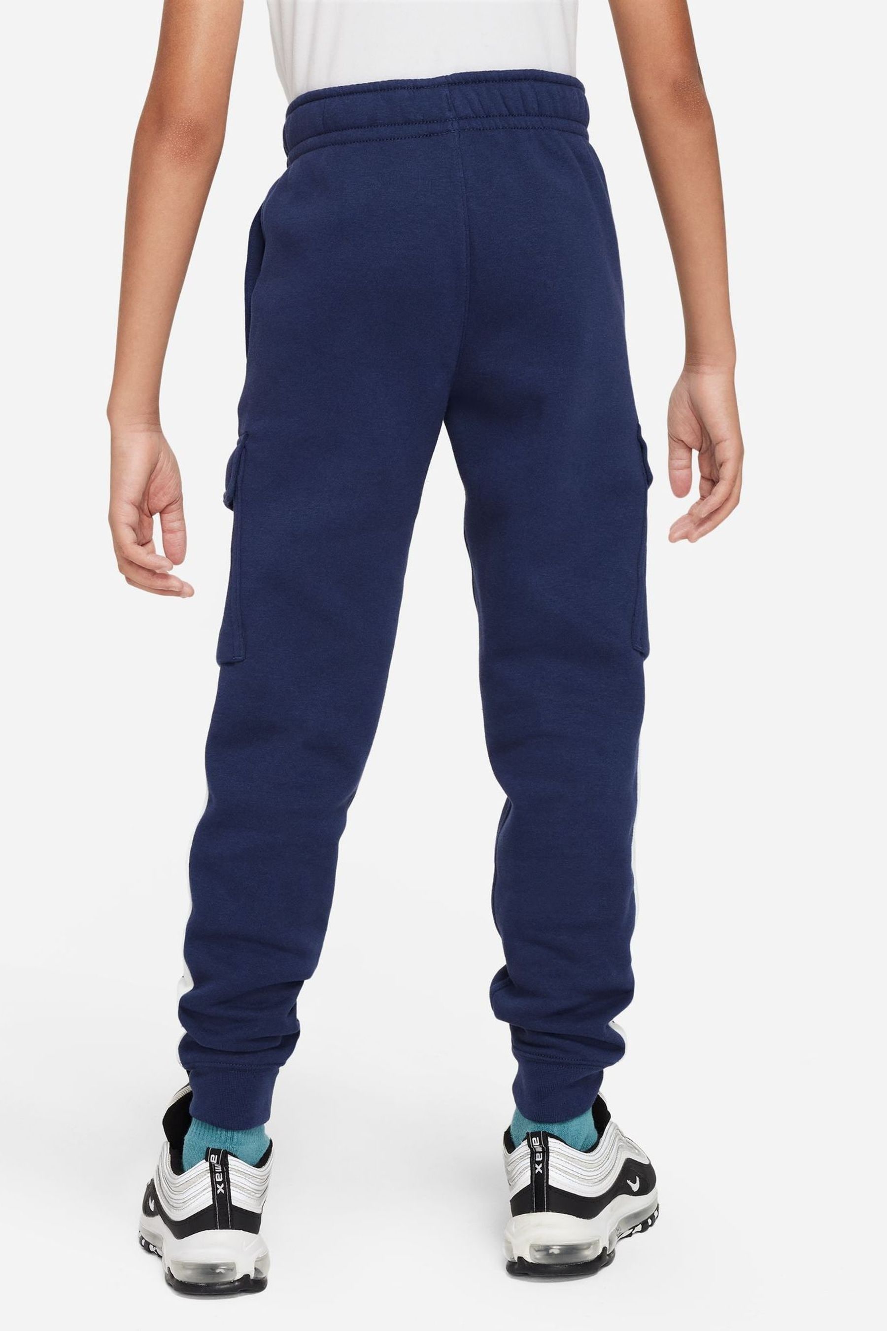 Buy Nike Navy Air Cargo Joggers from the Next UK online shop