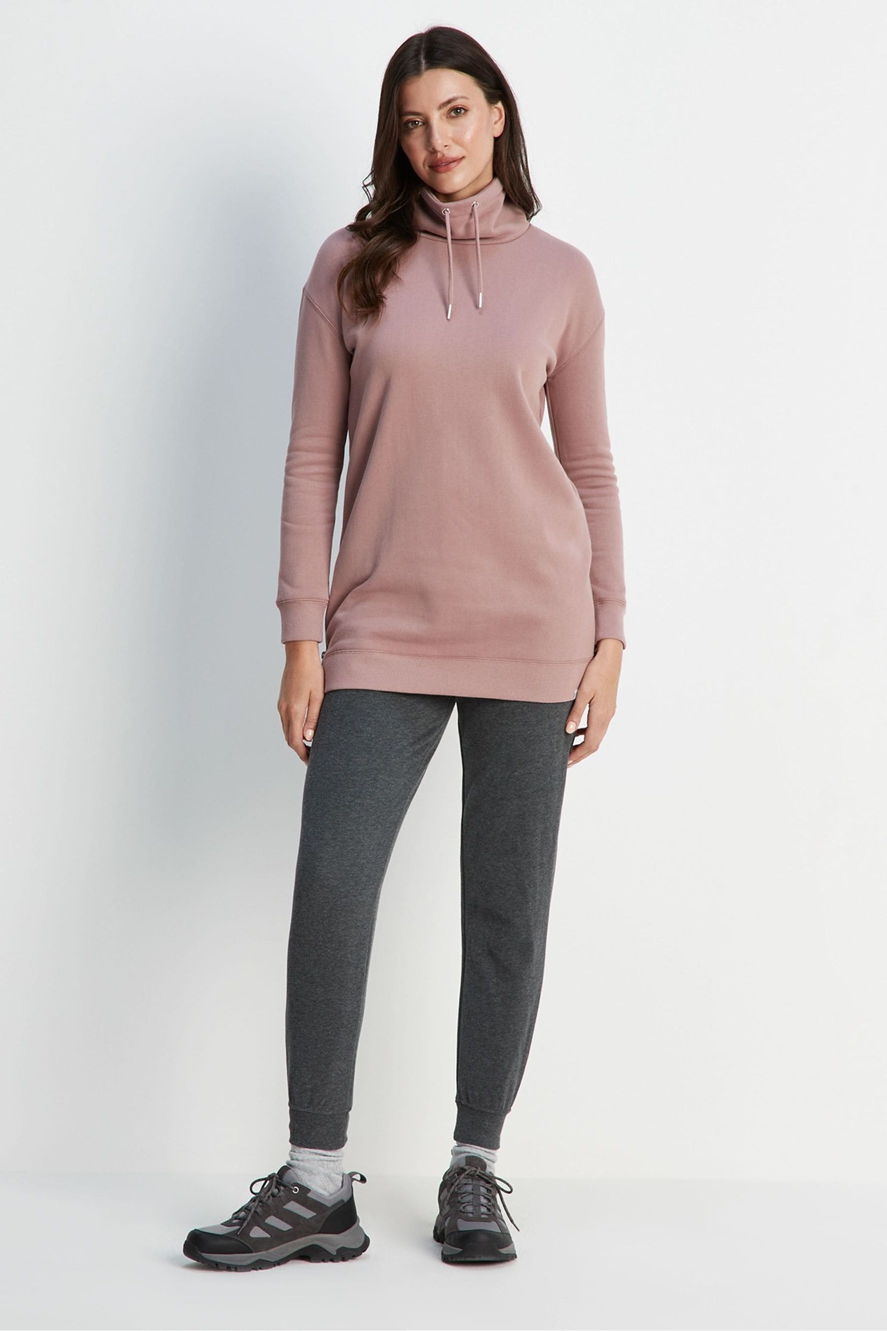 Tog 24 Pink Drakeford Longline Sweatshirt