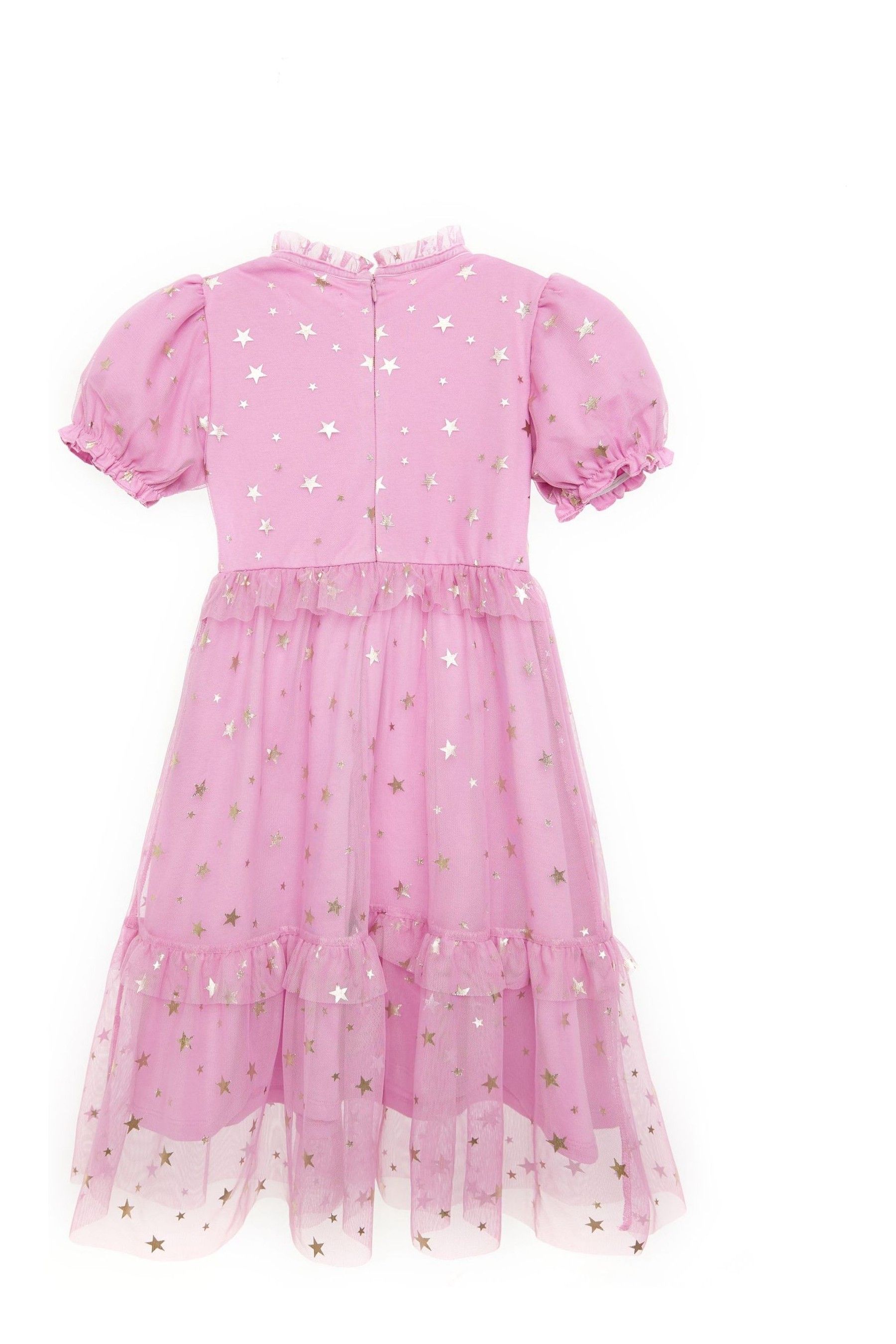 Buy Nicole Miller Purple Glitter Printed Dress from the Next UK
