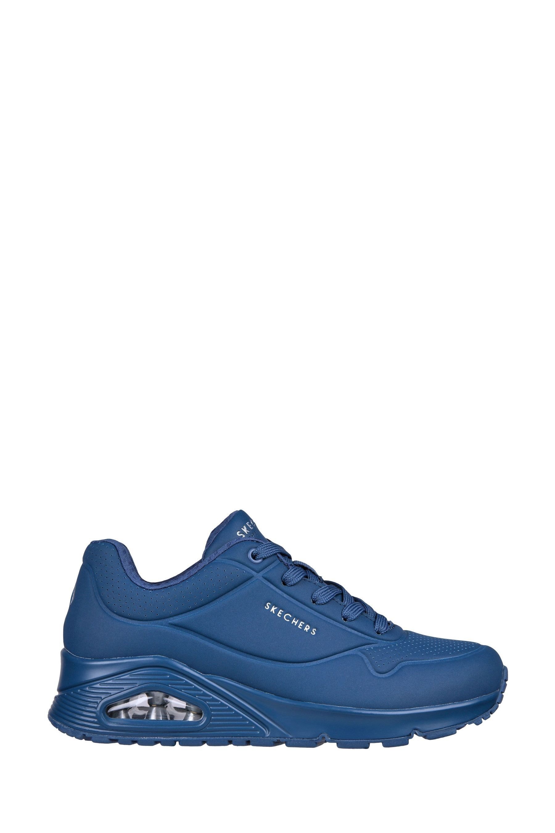 Buy Skechers Dark Blue Standard Fit Womens Uno Stand On Air Trainers from Next USA