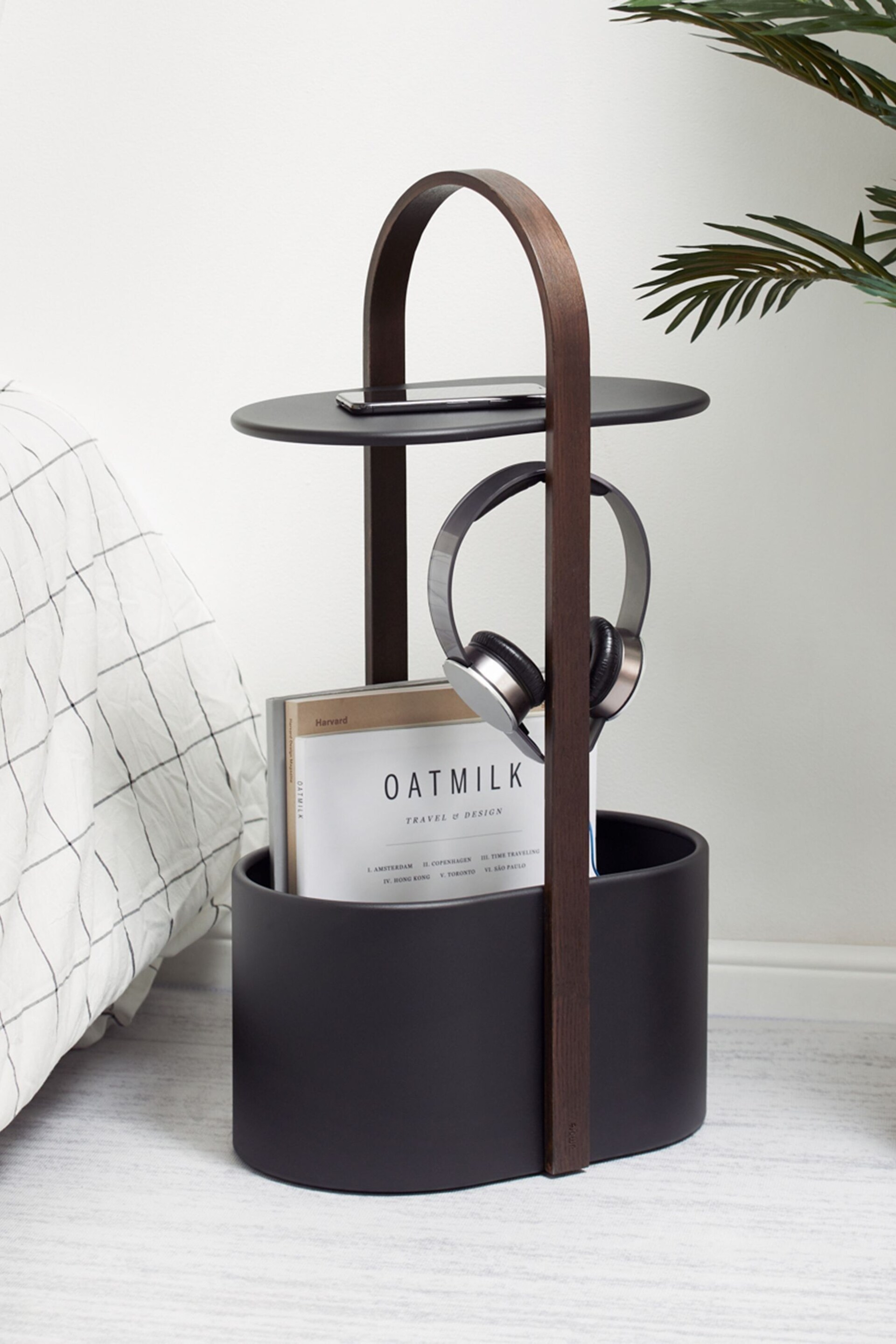 Umbra Brown Bellwood Storage Side Table - Image 2 of 4