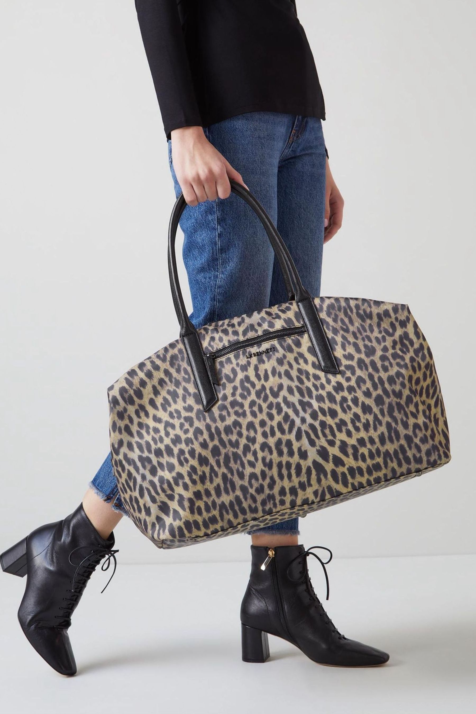 Lk bennett leopard trainers shop