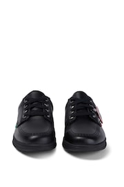 Kickers® Black Kelland Lace Lo Leather Shoes - Image 3 of 4