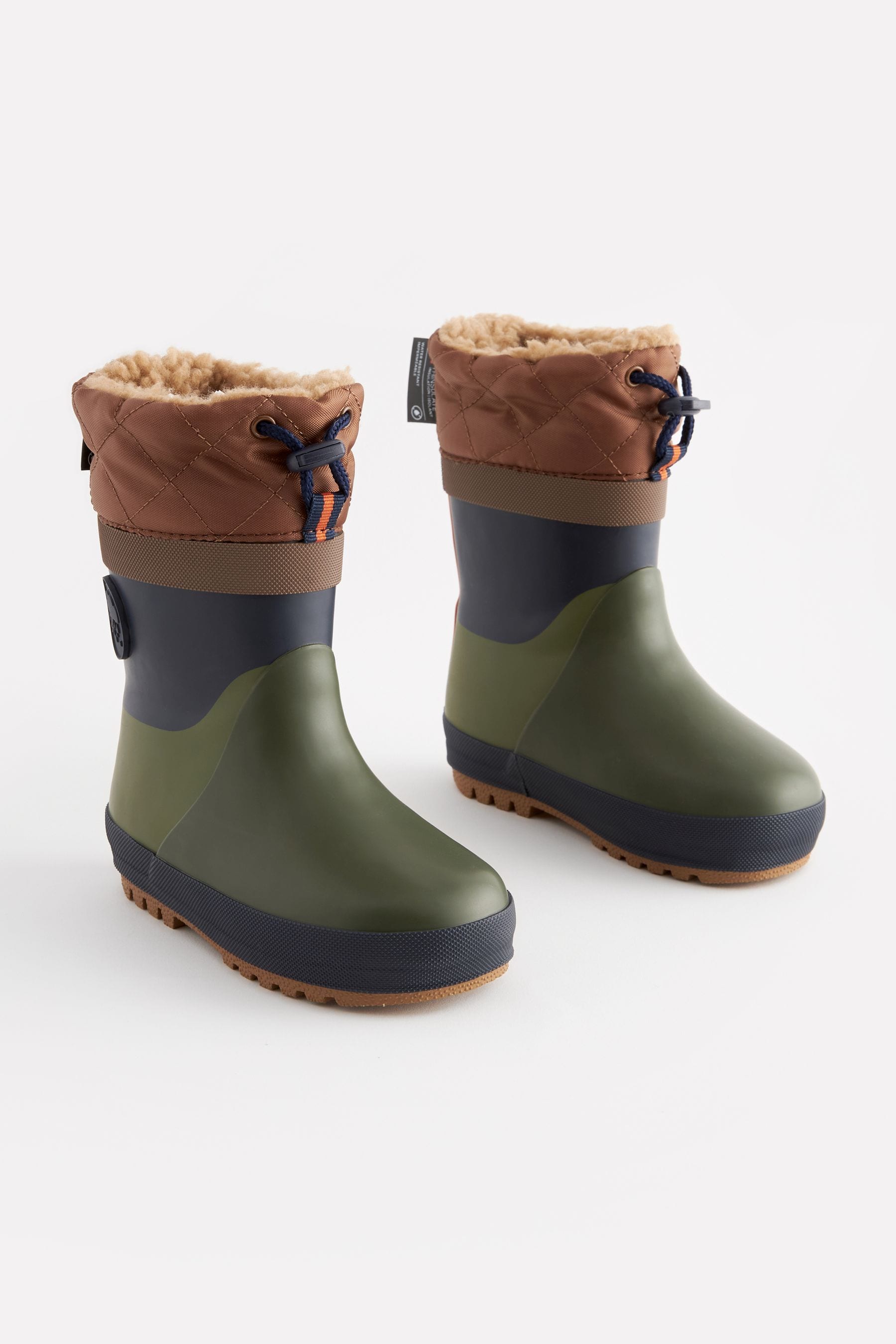 Boys green wellies cheap