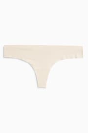 Black/White/Nude Thong No VPL Knickers 3 Pack - Image 7 of 10