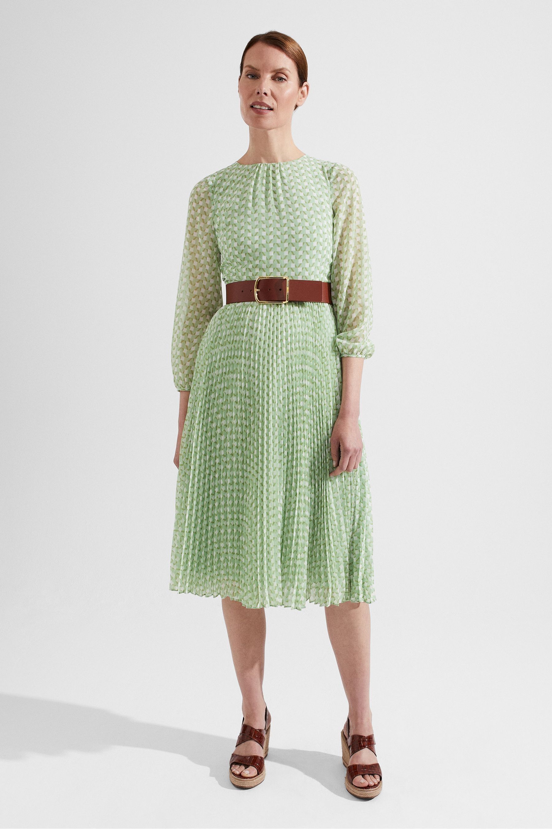 Hobbs sales green dress